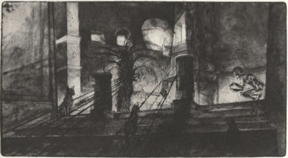 Baukje de Loos (NL), "Neapolitan stairs, second state"